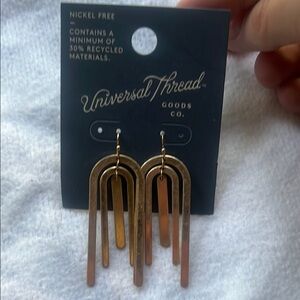 Universal Thread Gold Earrings
